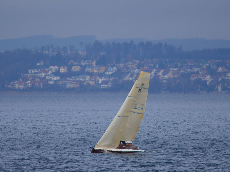 Kieljollenkreuzer K, r-jolle bei leichtem Wind